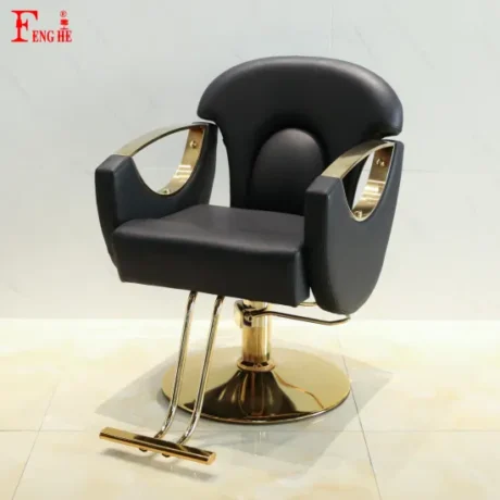 Fashion-Barber-Chair-Metal-Plating-Comfortable-Salon-Chair-Frame-Barber-Chair